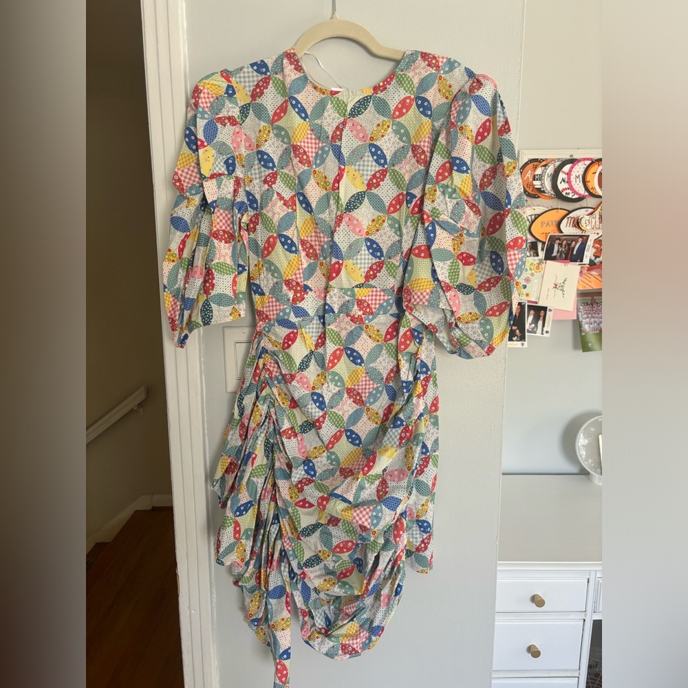 Fancy Boutique Colorful Patterned Dress